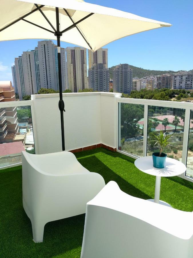 Apartamento Cala Finestrat 貝尼多姆 外观 照片